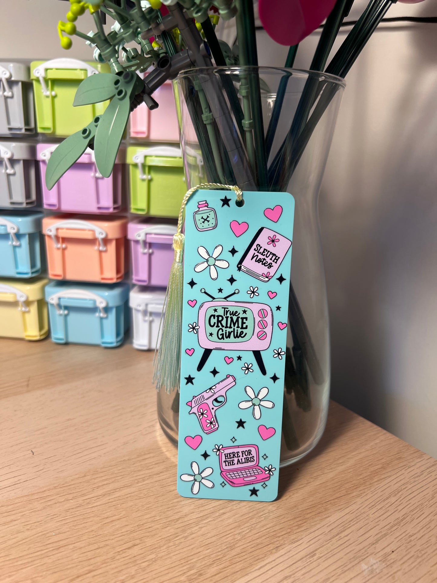 True Crime Bookmark