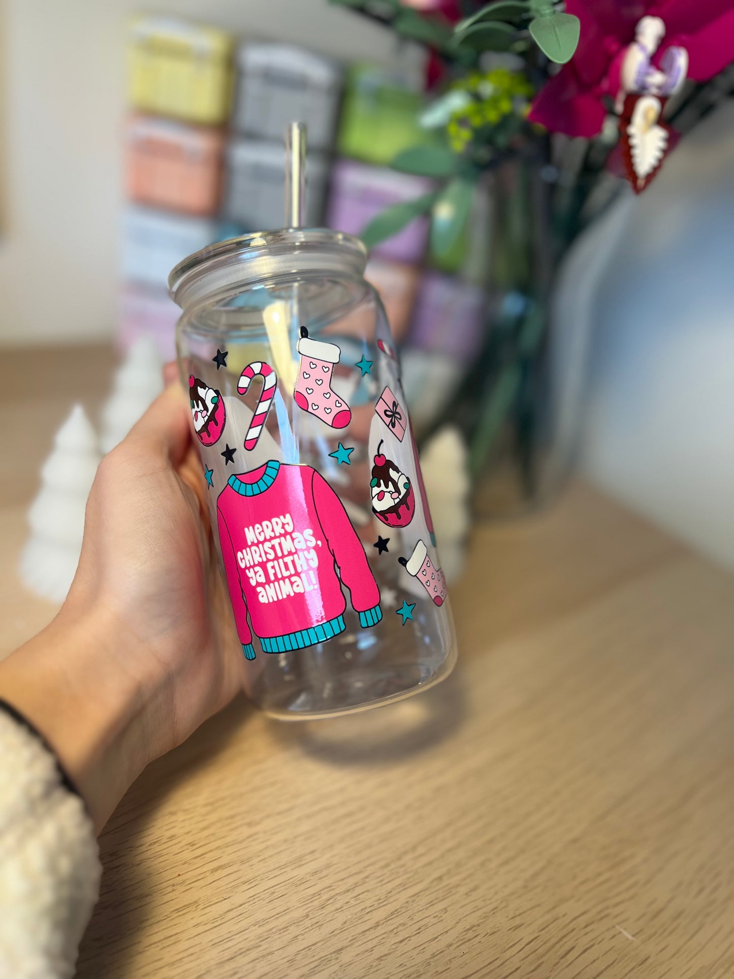 Home Alone Plastic 16oz Tumbler