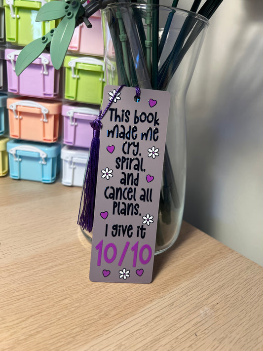 10/10 Bookmark