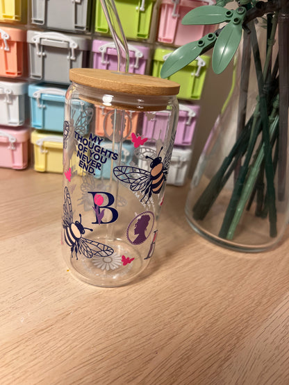 Bridgerton 16oz Glass Tumber