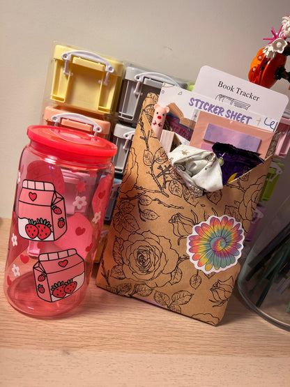 Teen/YA Blind Date with a Book and 16oz Plastic Tumbler Bundle
